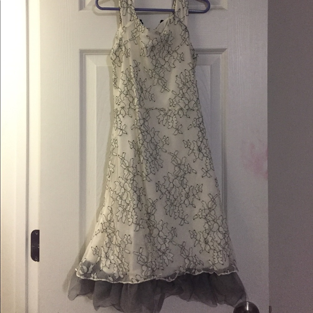 White & Black fancy sundress